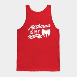 Mothman Is My Valentine Tank Top